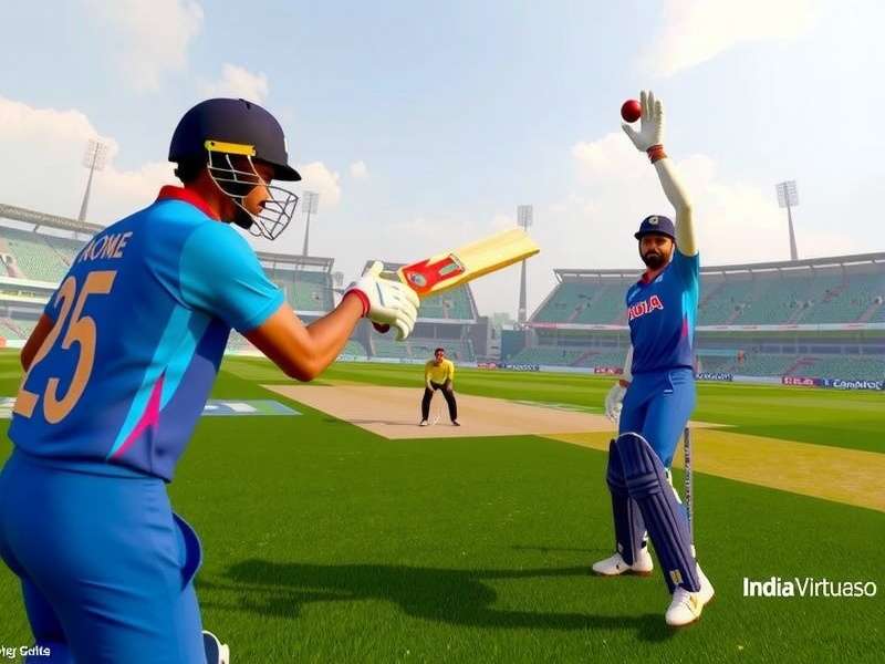 India Cricket VR Virtuoso Gameplay